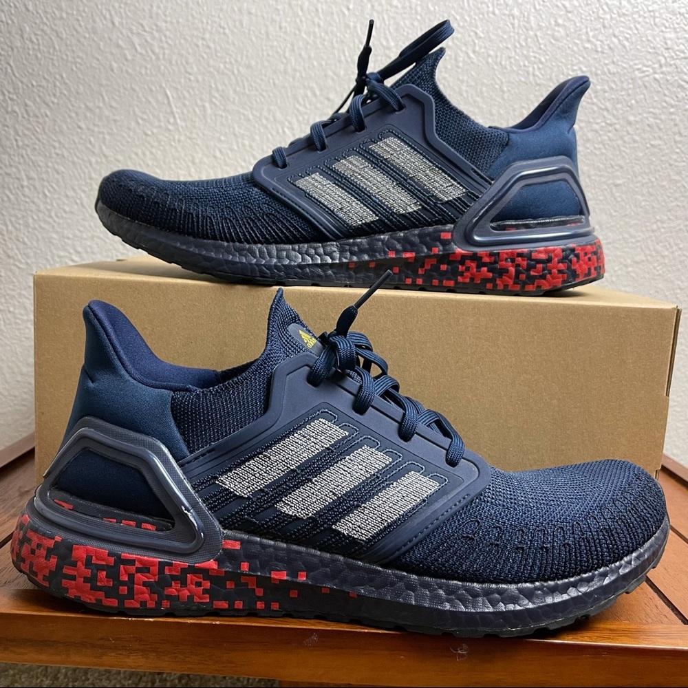 Adidas Ultra Boost 2020 Blue Running Shoes | 11.5